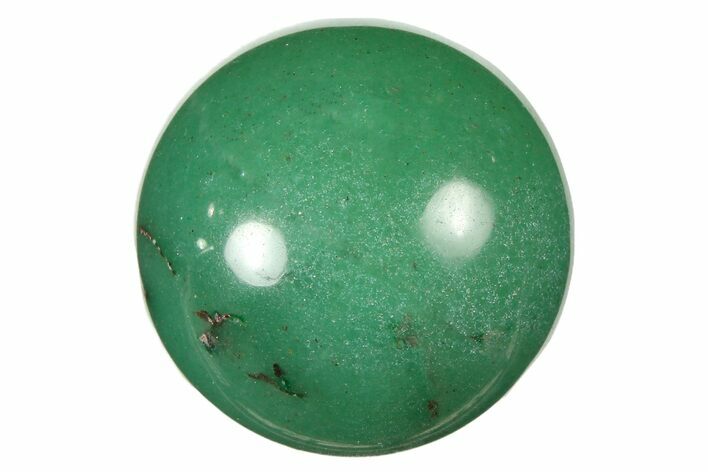 .9" Polished Green Aventurine Sphere - Photo 1